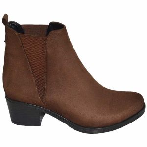 Kadın Stiletto Kışlık Bot  - Kahverengi