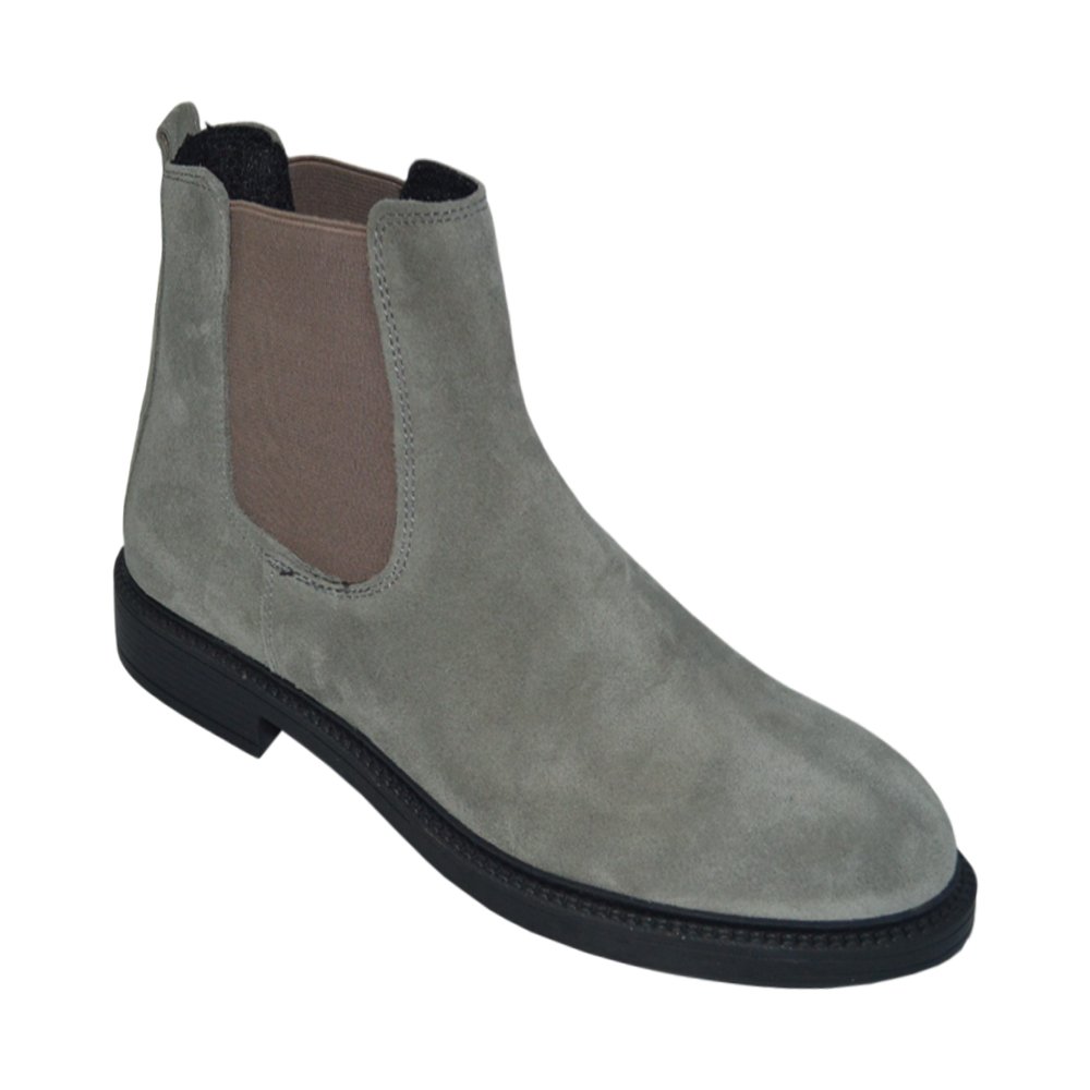 Erkek kışlık desenli bot - gri