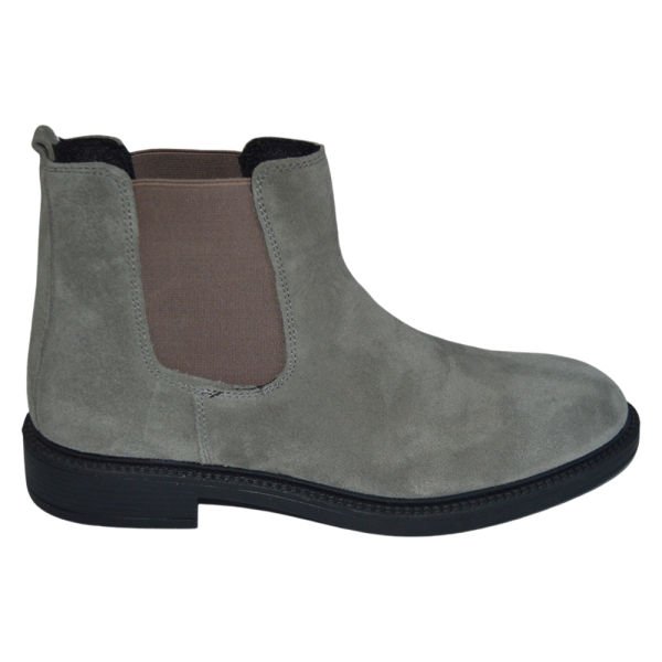 Erkek kışlık desenli bot - gri