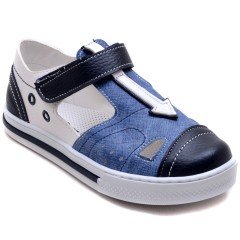SG-490 Erkek Çocuk Filet Sandalet - Mavi