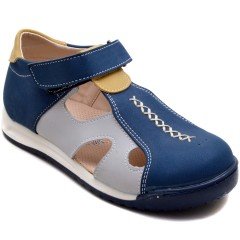 SG-492 Erkek Çocuk Filet Sandalet - Mavi