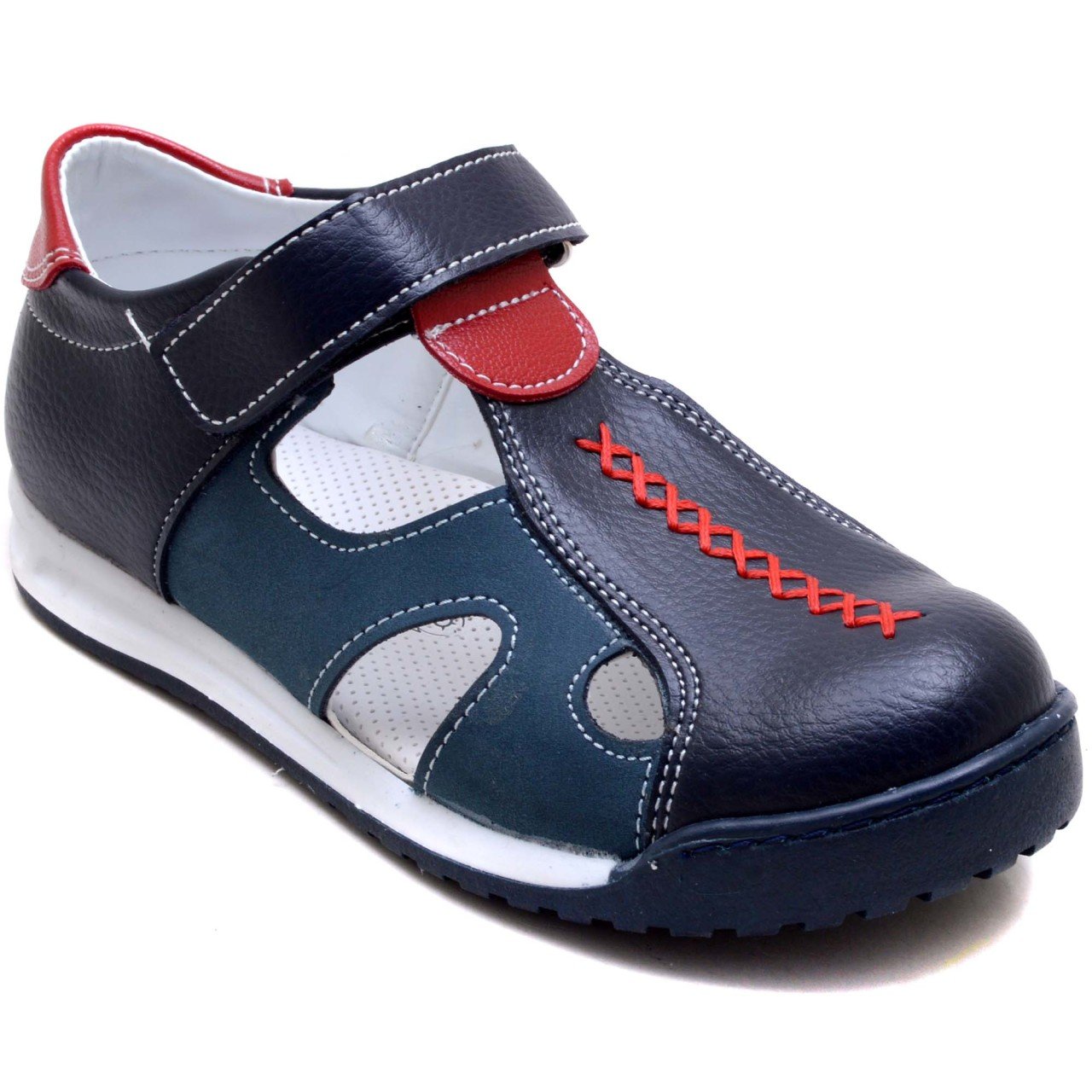 SG-492 Erkek Çocuk Filet Sandalet - Lacivert