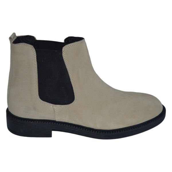 Erkek kışlık desenli bot - açık gri