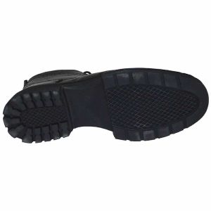 Erkek Klasik Kışlık Deri Bot - Siyah