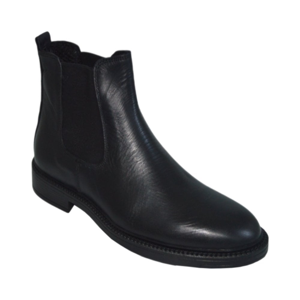 Erkek kışlık desenli bot - siyah