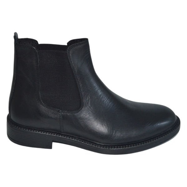 Erkek kışlık desenli bot - siyah