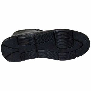 Erkek Kışlık Deri Bot - Siyah