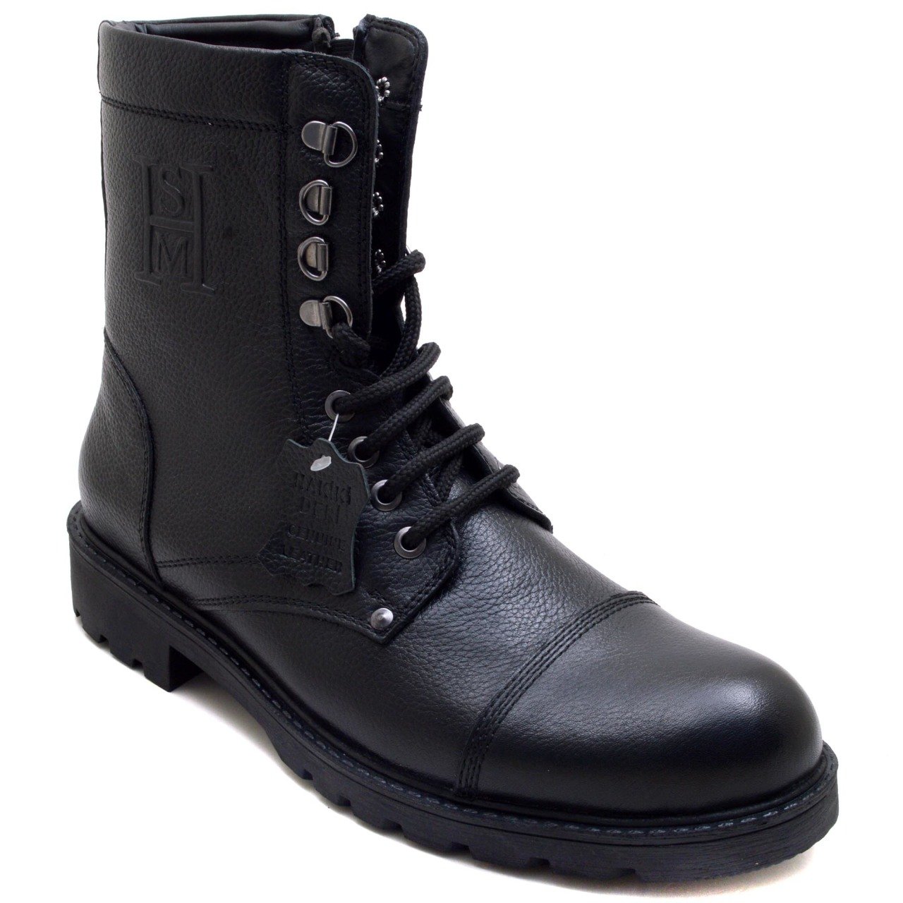 YK-256 Erkek Postal Model Kışlık Bot - Siyah