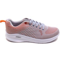 78-JGR Zoom Model Erkek Spor Ayakkabı - Gri/T
