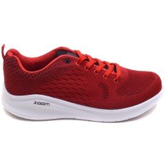 78-JGR Zoom Model Erkek Spor Ayakkabı - Kırmızı