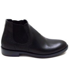 YK-271 Erkek Klasik Kışlık Bot - Siyah