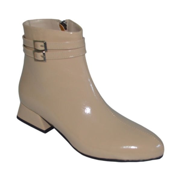 kadın kışlık stiletto - bej