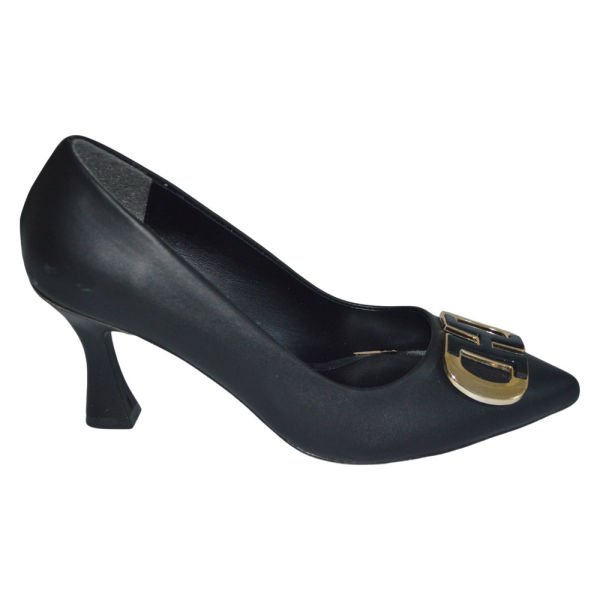 Sivri uç zenne stiletto - siyah
