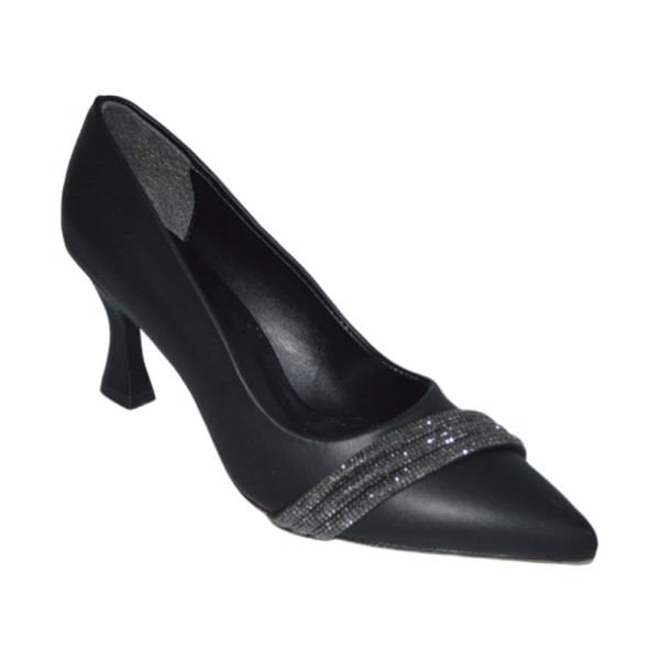 Sivri uç zenne stiletto - siyah