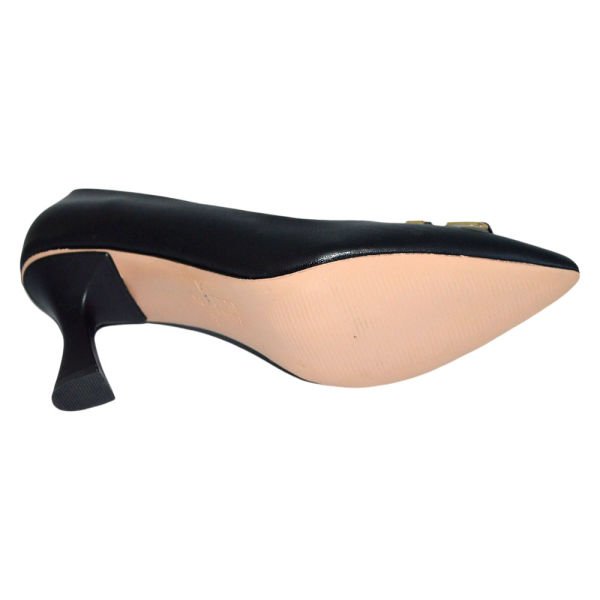 Sivri uç zenne stiletto - siyah