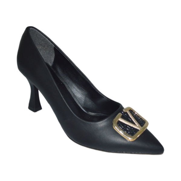 Sivri uç zenne stiletto - siyah