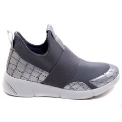 4568-R Spor Model Kadın Ayakkabı - Gümüş