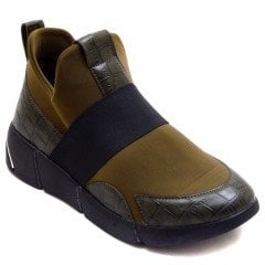 4568-R Spor Model Kadın Ayakkabı - Haki