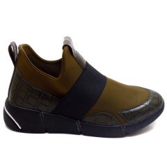 4568-R Spor Model Kadın Ayakkabı - Haki