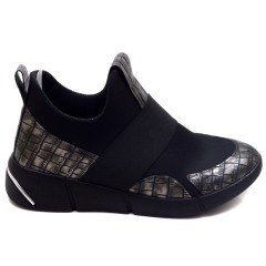 4568-R Spor Model Kadın Ayakkabı - Siyah