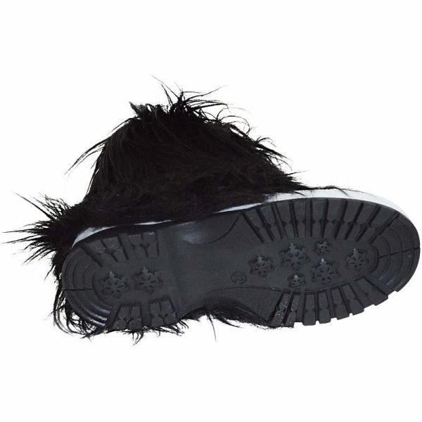 Kürklü Fashion Filet Bot - Siyah