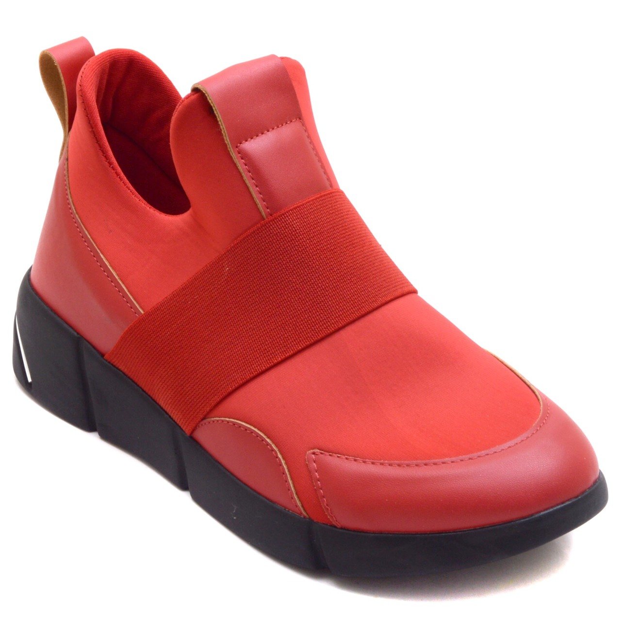 4721-R Spor Model Kadın Ayakkabı - Kırmızı
