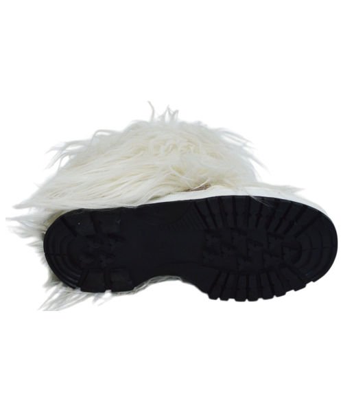 Kürklü Fashion Filet Bot - beyaz