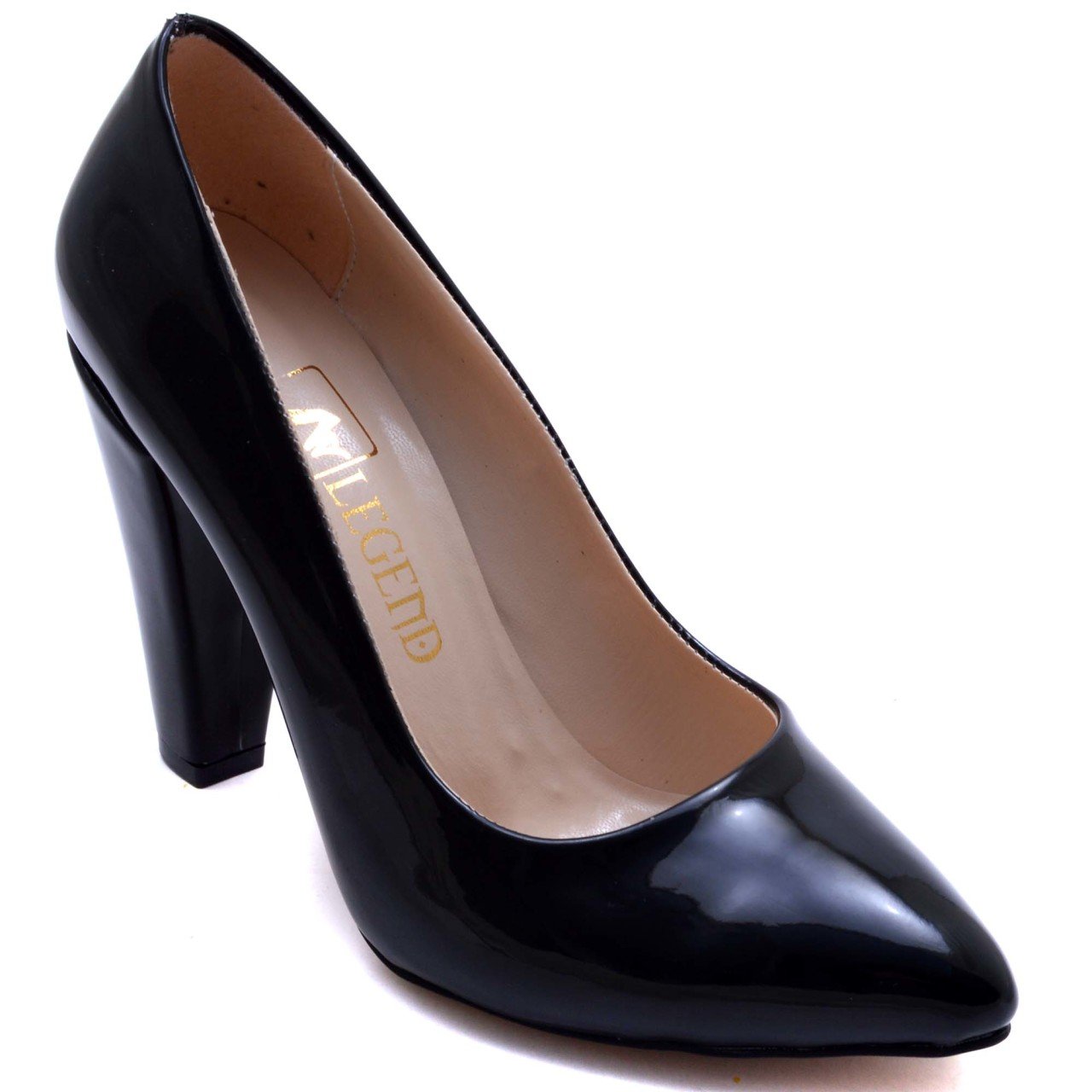Kare Topuk Zenne Stiletto