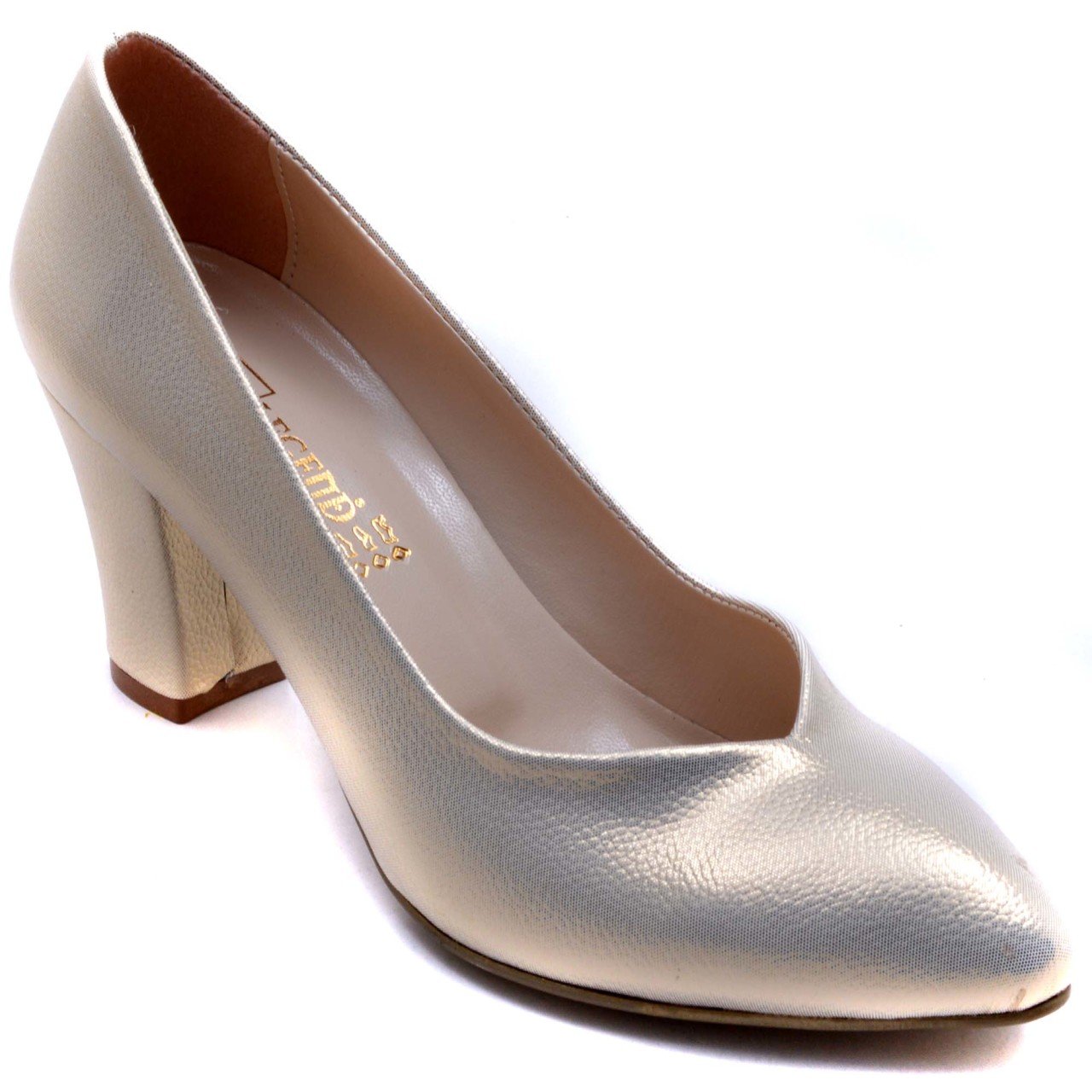 Kısa Topuk Zenne Stiletto