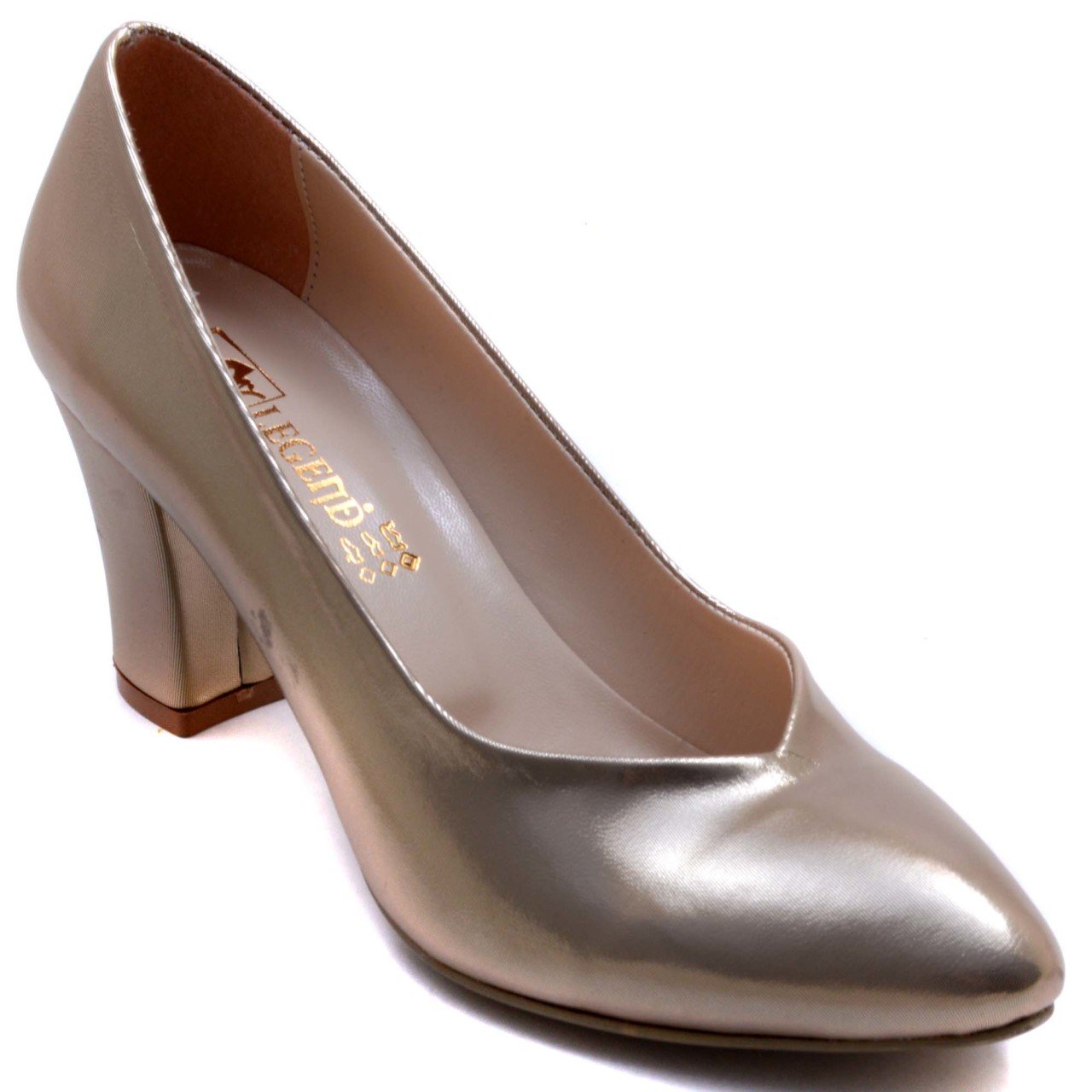 Kısa Topuk Zenne Stiletto