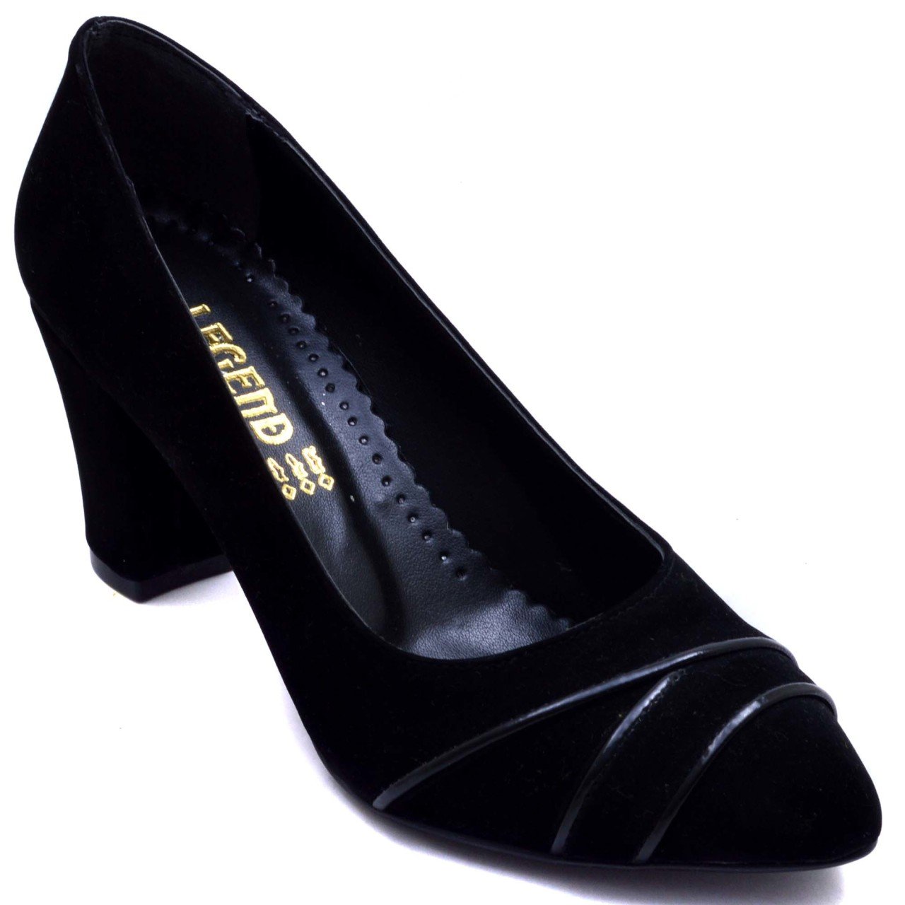 Kısa Topuk Zenne Stiletto