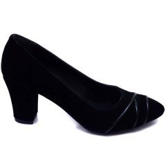 Kısa Topuk Zenne Stiletto