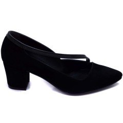 Kısa Kare Zenne Stiletto