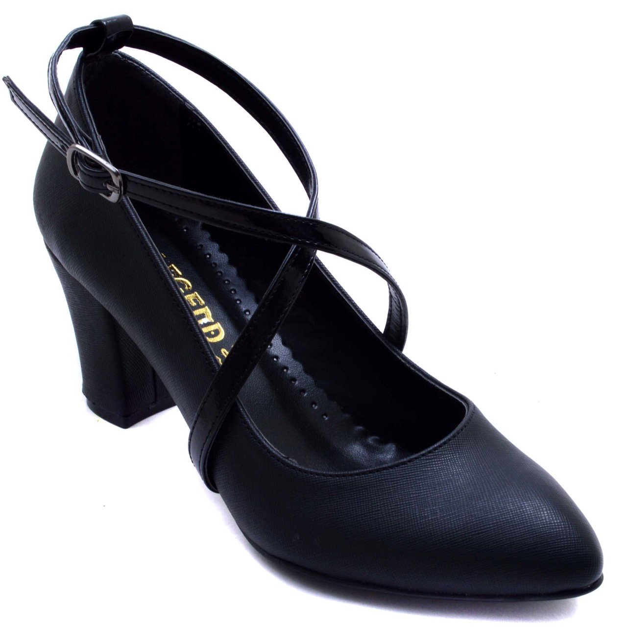 Kare Topuk Zenne Stiletto