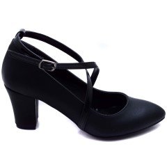 Kare Topuk Zenne Stiletto