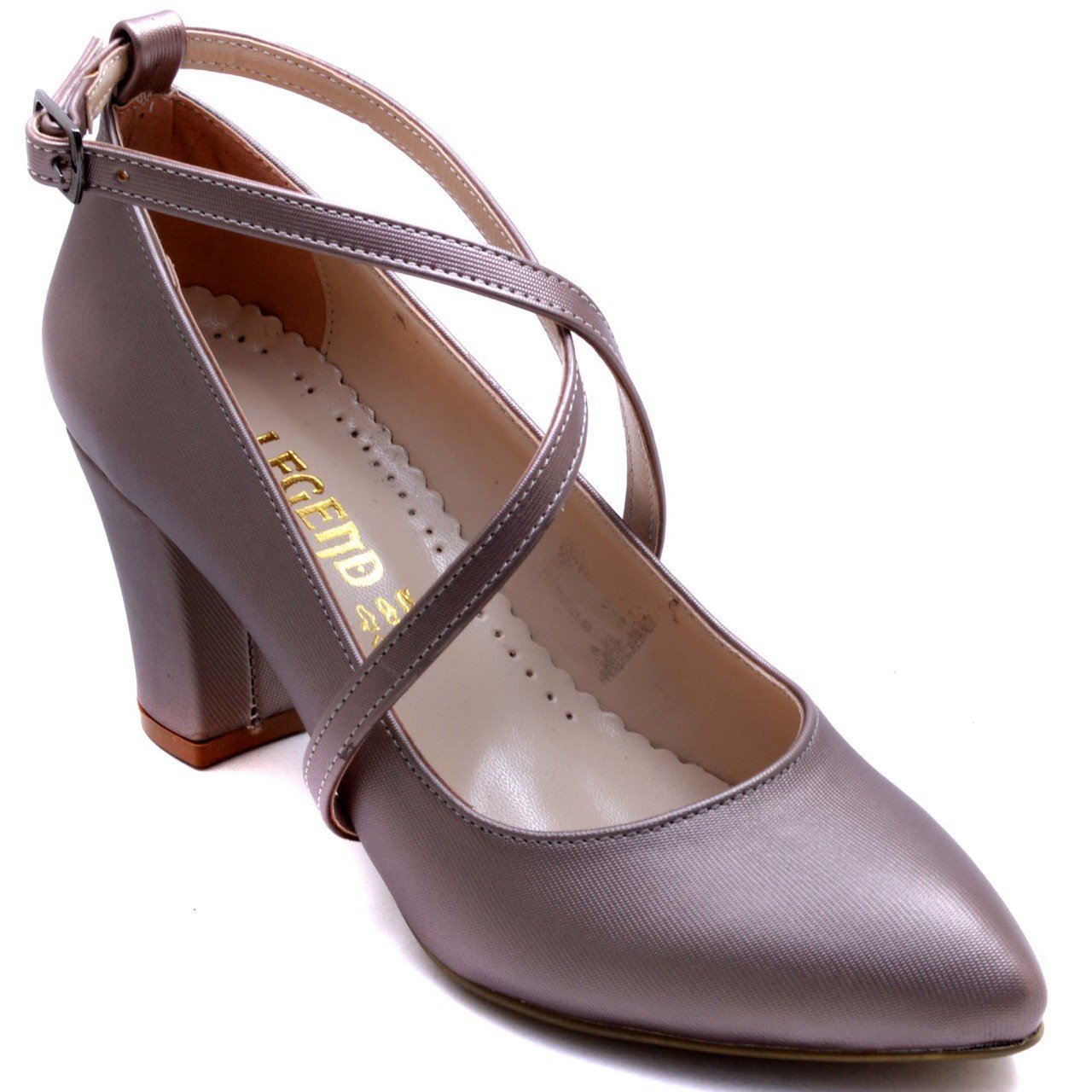 Kare Topuk Zenne Stiletto