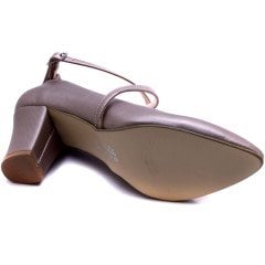 Kare Topuk Zenne Stiletto