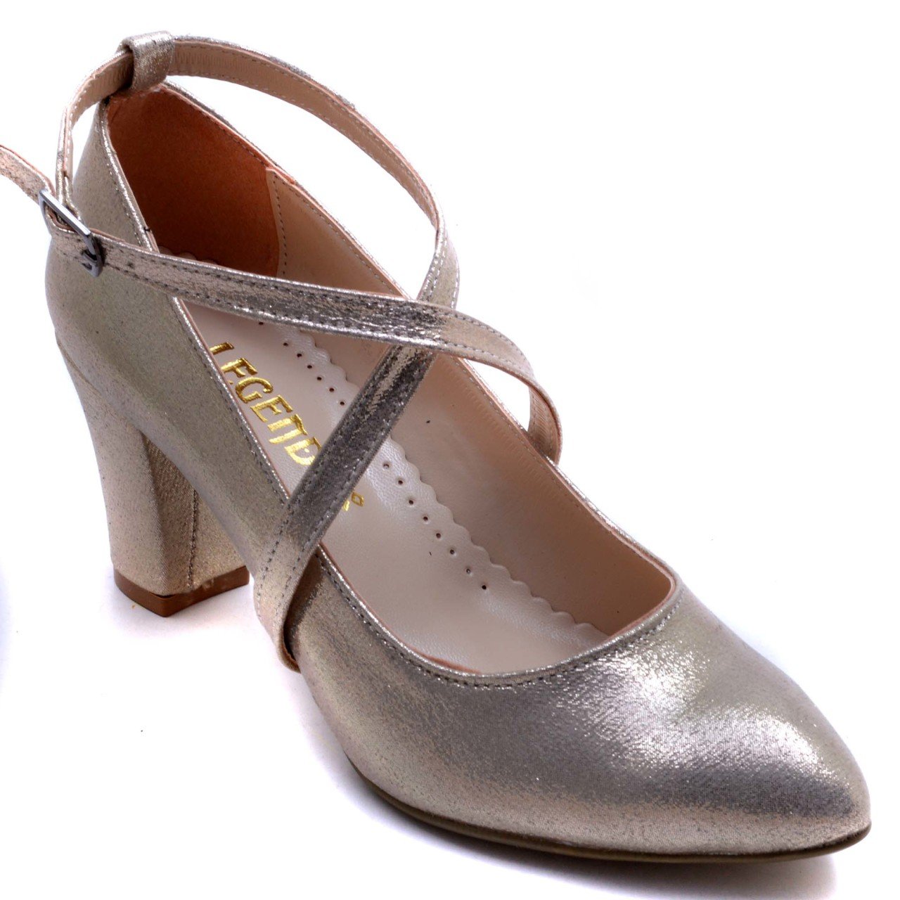 Kare Topuk Zenne Stiletto