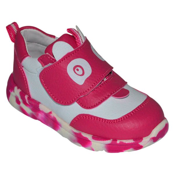 Bebe spor model ayakkabı -koyu pembe