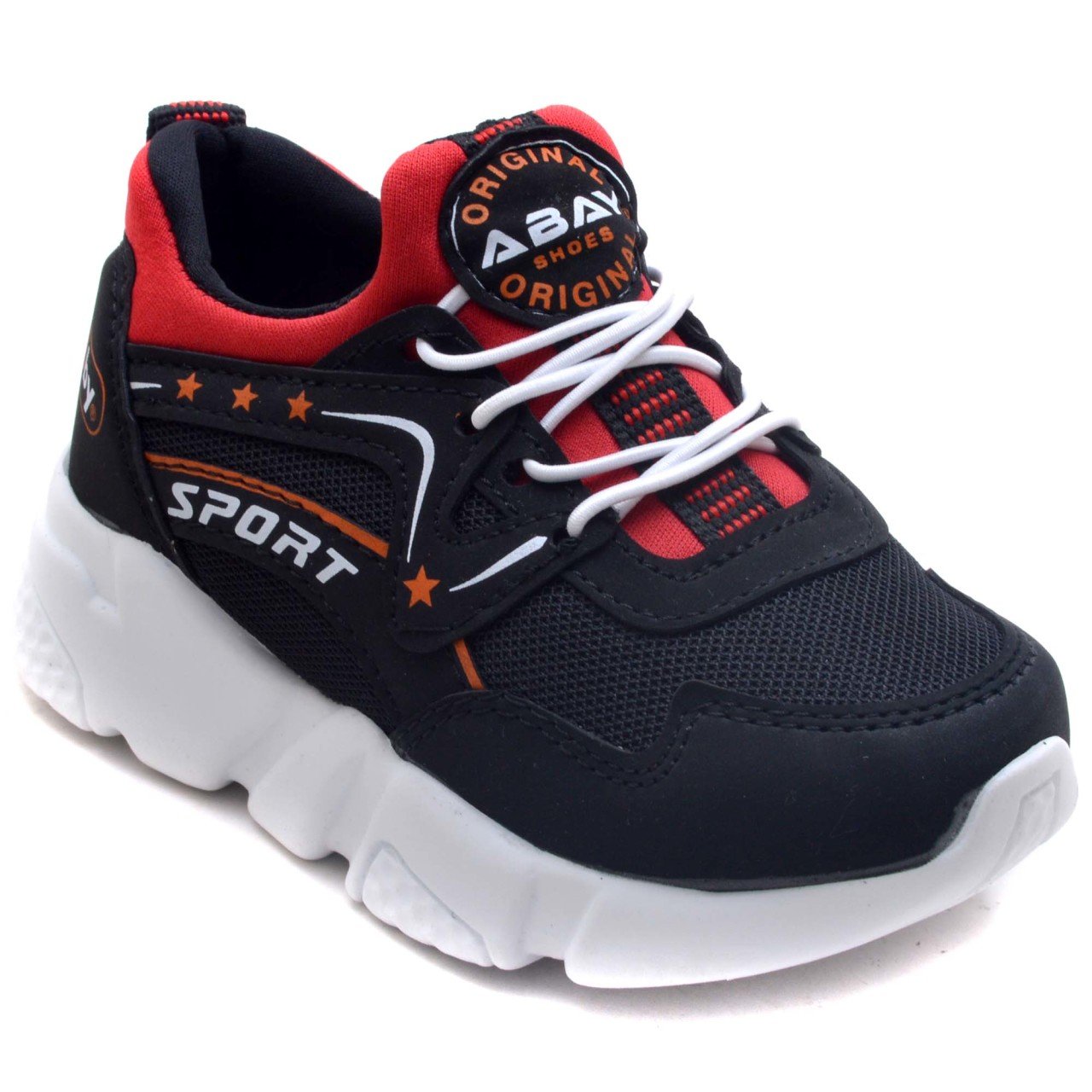 ABY-345 Patik Spor Ayakkabı - Siyah