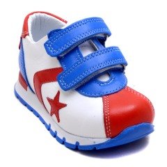 330-V Bebe Spor Yıldız Model Ayakkabı - Beyaz(K)
