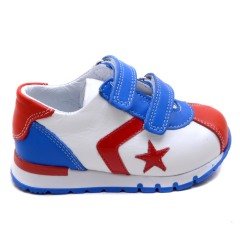 330-V Bebe Spor Yıldız Model Ayakkabı - Beyaz(K)