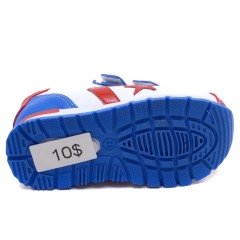 330-V Bebe Spor Yıldız Model Ayakkabı - Beyaz(K)