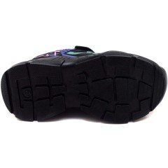TFE-251 Çocuk Patik Spor Ayakkabı - Siyah