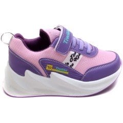 TFE-255 Çocuk Patik Spor Ayakkabı - Mor