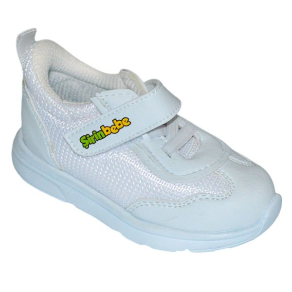 Bebe spor model ayakkabı - beyaz