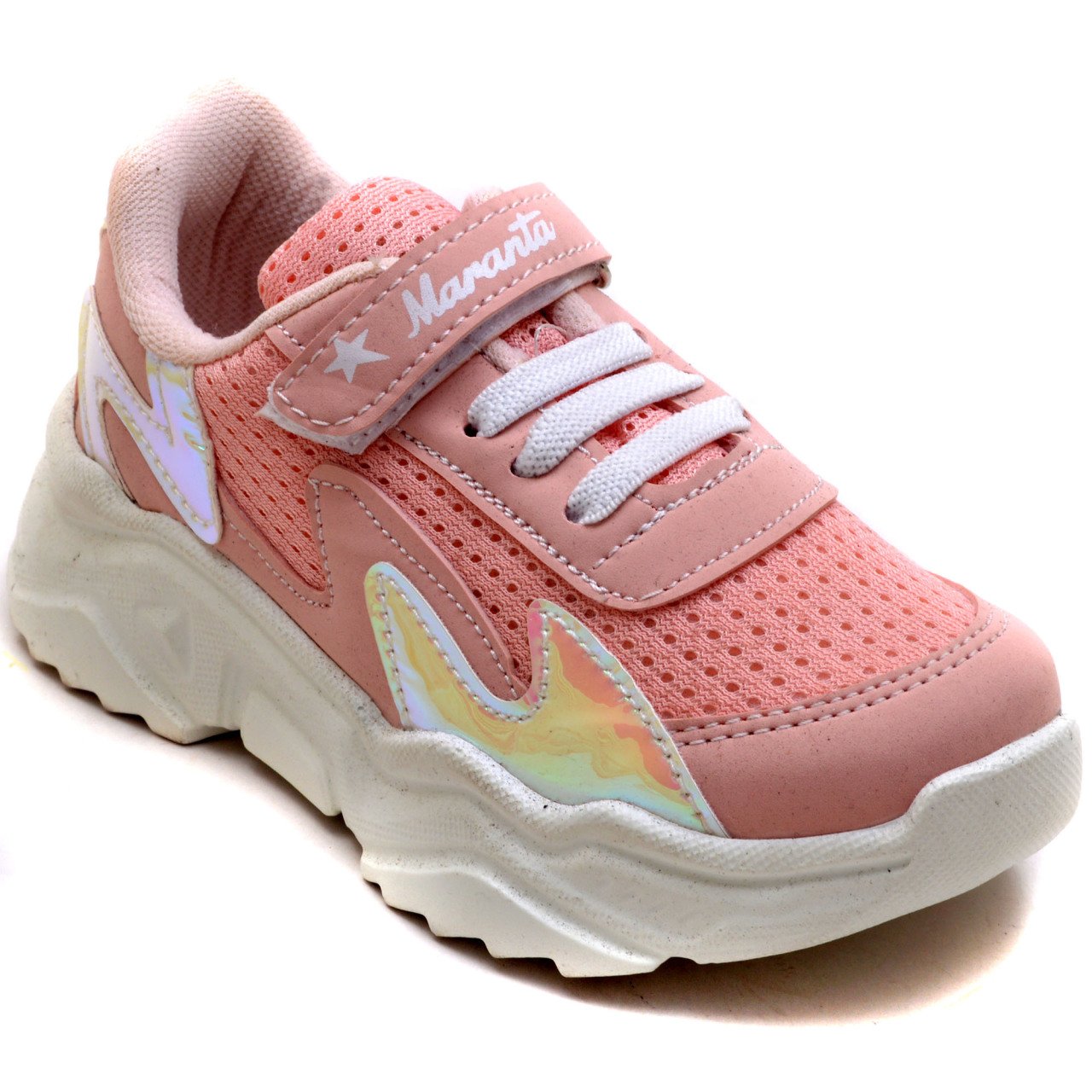 TFE-279 Çocuk Patik Spor Ayakkabı - Açık Pembe