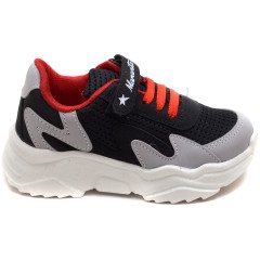 TFE-279 Çocuk Patik Spor Ayakkabı - Siyah