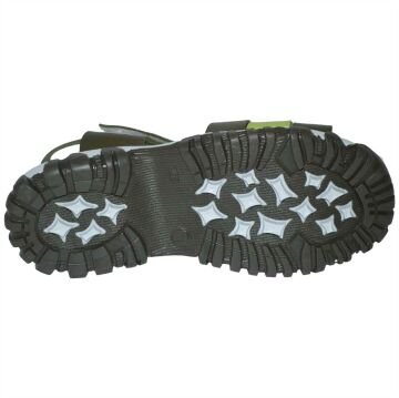 filet erkek çocuk sandalet - haki/beyaz/yeşil