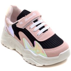 TFE-279 Çocuk Patik Spor Ayakkabı - Pudra